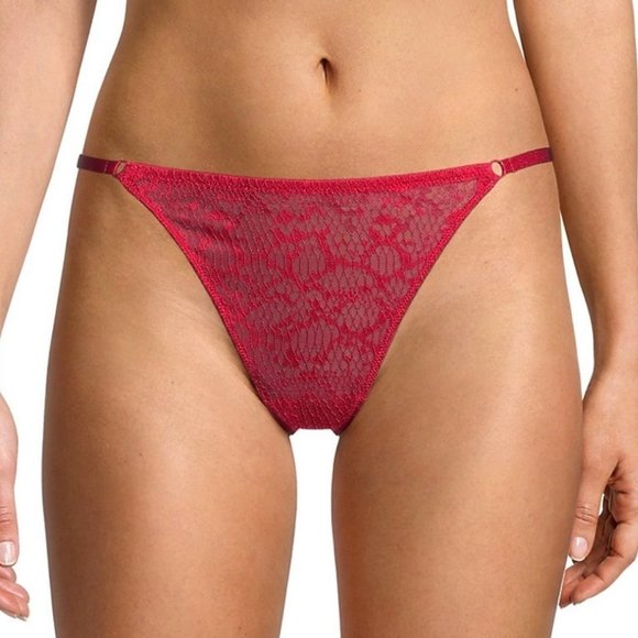 Set of 2! Free People Tameeka Undie Panties in Berry Electric Size Small, NEW - Picture 8 of 9